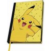 Poznámkový blok ABYstyle Zápisník Pokémon Pikachu A5