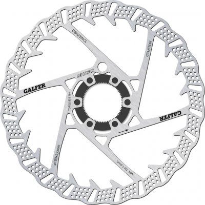 Galfer Shark brzdový kotouč, 180 mm, Center Lock – Sleviste.cz