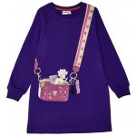 Winkiki Kids Wear dívčí šaty Love fialová – Zboží Dáma