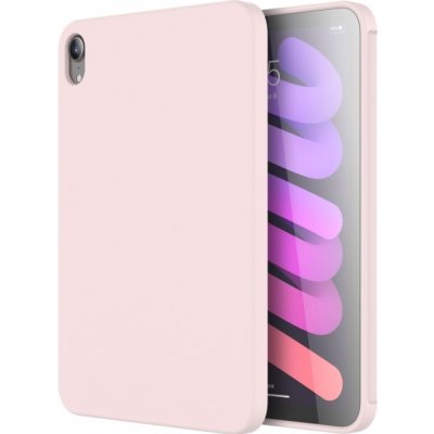 Protemio Mutural Silikonový obal Apple iPad mini 2021 světle 46062 růžový