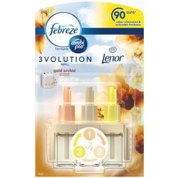 Ambi Pur 3 Volution Gold Orchid elektrický osvěžovač náplň 3 x 20 ml