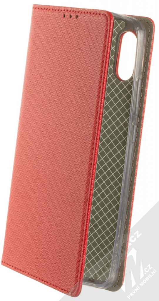 Pouzdro 1Mcz Magnet Book flipové pro Xiaomi Redmi 9A, Redmi 9AT červené