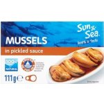Sun & Sea Mušle v kořeněném oleji 111 g – Zboží Dáma