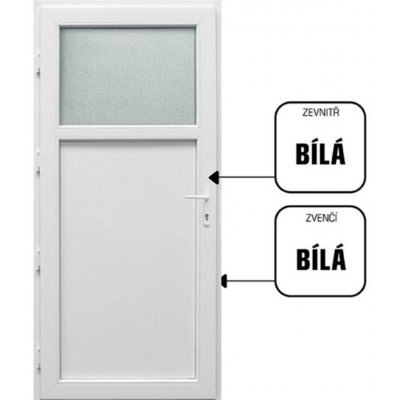 CanDo DRAVA bílé 98 x 208 cm levé – Sleviste.cz