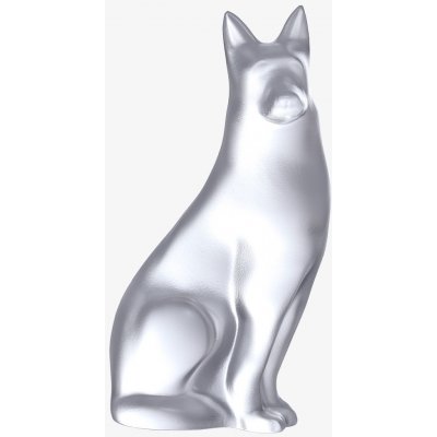 Preciosa Skleněná figurka Pes, ovčák z českého křišťálu Preciosa, mat – Hledejceny.cz