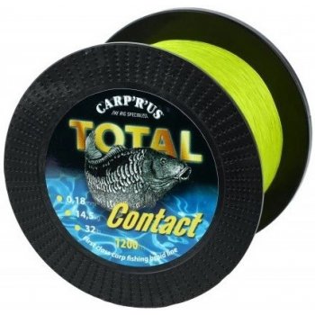 Carp ´R´ Us šňůra Total Contact Žlutá 300m 0,18mm 14,5kg