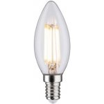Paulmann LED svíčka 6,5 W E14 čirá teplá bílá – Hledejceny.cz