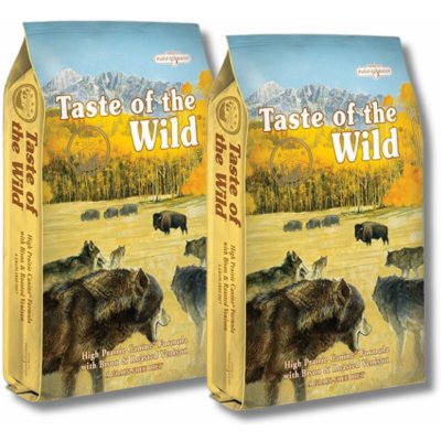 Taste of the Wild High Prairie 2 x 12,2 kg – Hledejceny.cz