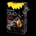 Garnier Olia Permanent Hair Color olejová permanentní barva na vlasy 4,0 Dark Brown 50 g – Hledejceny.cz