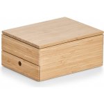 Zeller bambusová skříňka na šperky se zrcátkem – Zboží Dáma