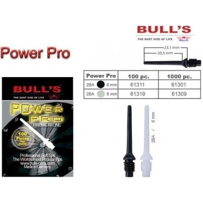 Bull's Hroty Power Pro 100ks – Zboží Mobilmania