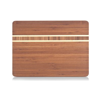 ZELLER Prkénko krájecí designové bambus dvoubarevné 34 × 25 × 1,6 cm – Zbozi.Blesk.cz