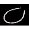 Čelenka do vlasů Prima-obchod Perlová čelenka do vlasů, barva 1 (Ø8 mm) perlová
