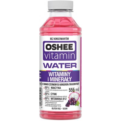 Oshee Vitamin Water Vitamins and Minerals 555 ml