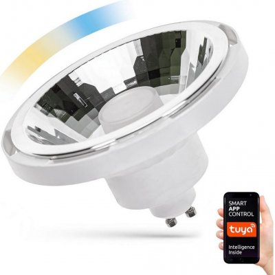 Wojnarowscy LED Stmívatelná žárovka AR111 GU10/10W/230V 3000-6500K Wi-Fi Tuya bílá 30° WJ0318 – Hledejceny.cz