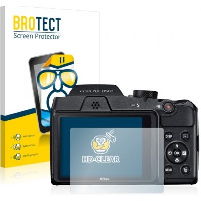 Ochranné fólie 2x BROTECTHD-Clear Screen Protector Nikon Coolpix B500 – Zbozi.Blesk.cz