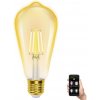 Žárovka Aigostar B.V. LED Stmívatelná žárovka FILAMENT ST64 E27/6W/230V 2700-6500K Wi-Fi