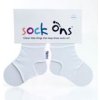 Kojenecká ponožka a punčocháčky Sock Ons elastický návlek na ponožky Classic White