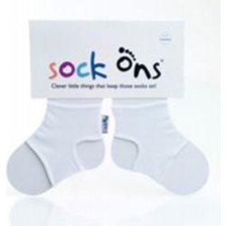 Sock Ons elastický návlek na ponožky Classic White