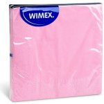 Wimex ubrousky 3V růžové 20ks 33x33cm – Zboží Dáma