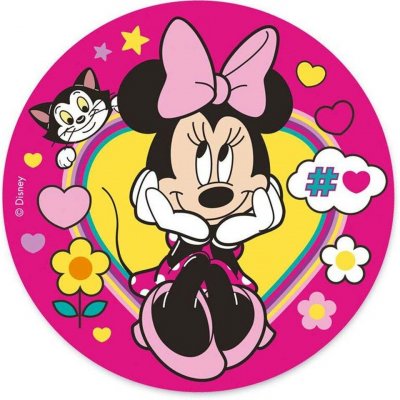 Jedlý papír zasněná Minnie 20 cm - Dekora – Hledejceny.cz