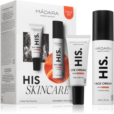 Mádara HIS MÁDARA HIS hydratační krém pro muže 50 ml + MÁDARA HIS hydratační oční krém pro muže 17 ml kosmetická sada – Hledejceny.cz