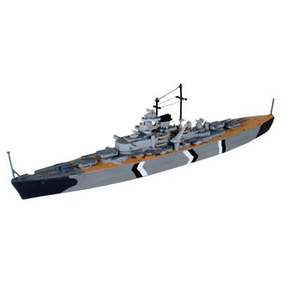 Plastikový model lodě Revell 65802 Bismarck (1:1200) sada