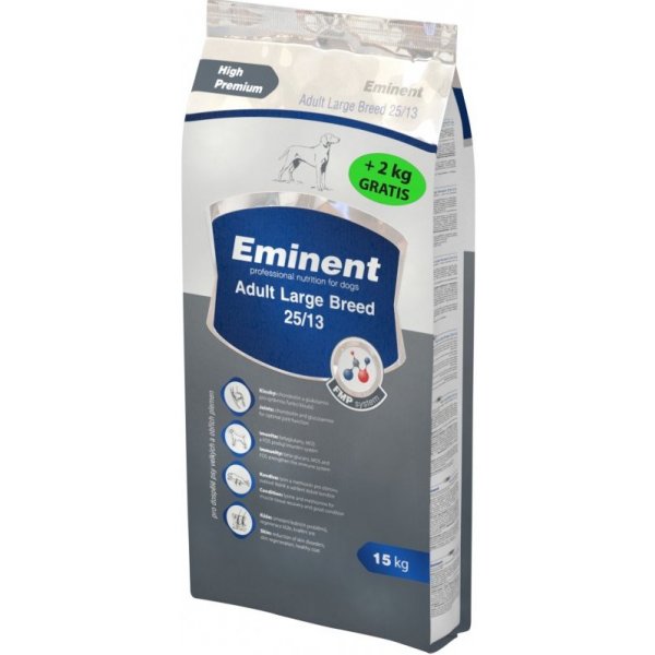 Krmivo pro psa Eminent Adult Large Breed 25/13 2 x 15 kg