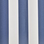 Nabytek XL Plachta na markýzu plátěná modro-bílá 3 x 2,5 m (bez rámu) – Sleviste.cz