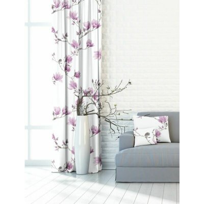 Dekorační závěs nebo látka, Satinet magnolie,150 cm poslední 2,2 m 150 cm – Hledejceny.cz