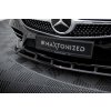 Nárazník Maxton Design spoiler pod přední nárazník ver.2 pro Mercedes třída S W222/Coupe (C217)/AMG-Line Facelift, černý lesklý plast ABS