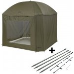 Mivardi Deštník Session Umbrella XL a Sada Stabilizačních Tyčí – Sleviste.cz