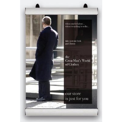 Plakátová lišta Poster Snap - 297 mm – Zboží Živě