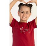 Dětská noční košile Hvězdičky vínová – Sleviste.cz