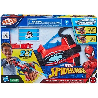 NERF Spiderman Strike N Splash Blaster F7852 – Hledejceny.cz