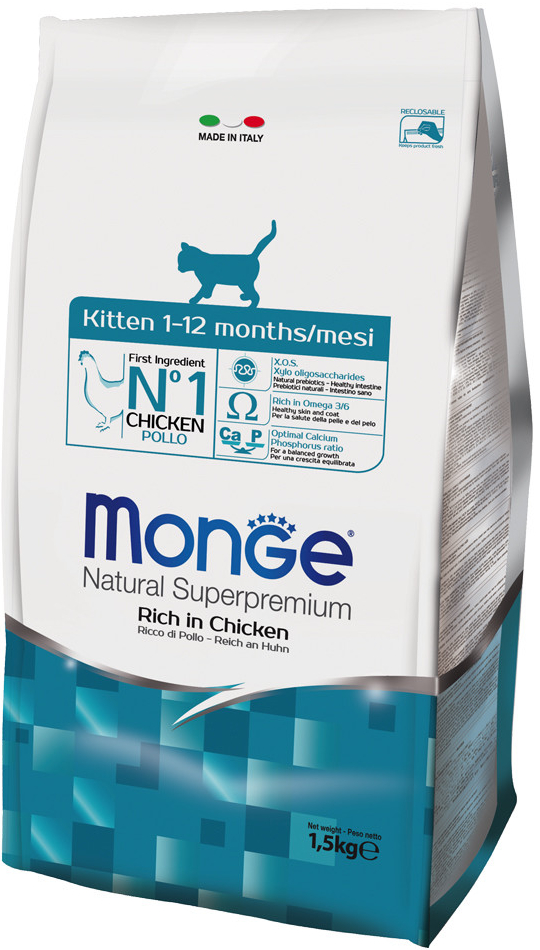 Monge Natural Superpremium Kitten 1,5 kg