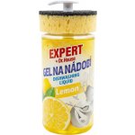 Dr. House EXPERTgel na mytí nádobí Lemon s houbičkou 750 ml – Zboží Mobilmania