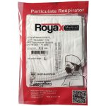 Royax respirátor , FFP2, bílý, 4-vrstvý, univerzální, 5 ks – Zboží Mobilmania