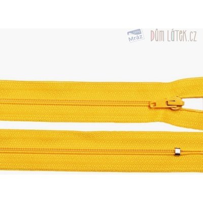 Zip spirálový 6mm nedělitelný 16cm žlutý – Zboží Mobilmania