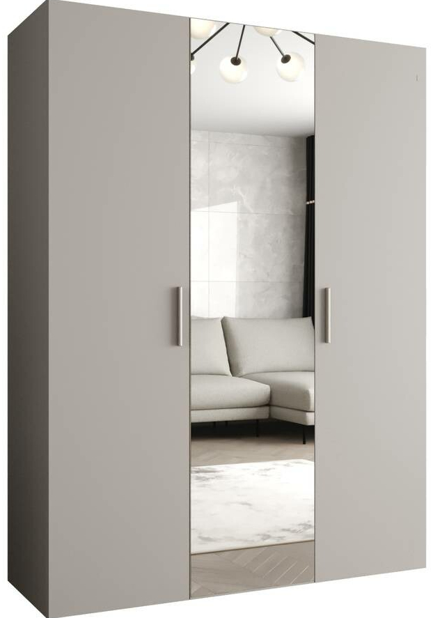 Abiks Meble Bari 2 150 cm Šedá Černá