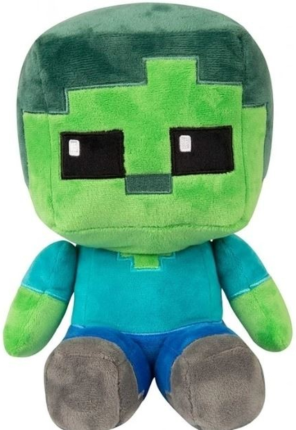 bHome Minecraft Baby zombie Steve 18 cm