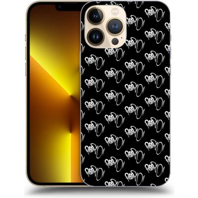 Pouzdro Picasee silikonové Apple iPhone 13 Pro Max - Separ - White On Black černé – Zboží Mobilmania