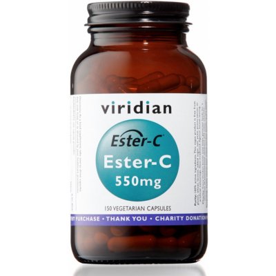 Viridian Ester-C 550 mg 150 kapslí