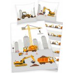 Herding povlečení Stavba 07.063 100 x 135 cm 40 x 60 cm – Zboží Dáma