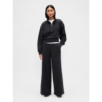 GAP Tepláky High Rise Baggy VintageSoft Černá – Hledejceny.cz