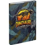 Baagl A4 Dinosaurs World A-33026 modrá – Sleviste.cz