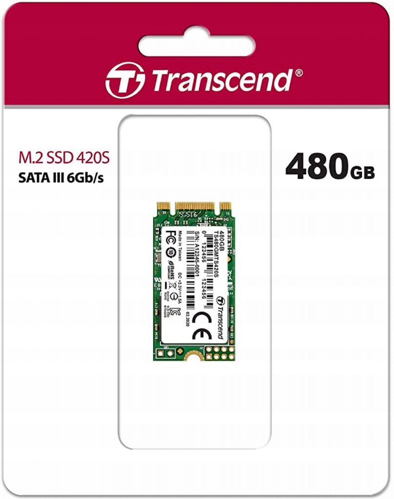 Transcend MTS420S 480GB, TS480GMTS420S