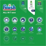 Finish Power Gel 0 % gel do myčky nádobí 900 ml – Zboží Mobilmania