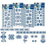 Samolepky velikonoční na vajíčka gelové cibulový vzor – Hledejceny.cz