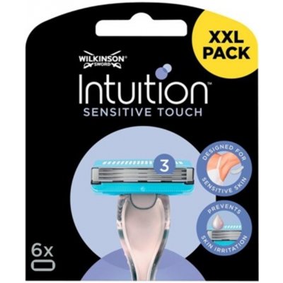 Wilkinson Sword Intuition Sensitive Touch 6 ks – Zbozi.Blesk.cz